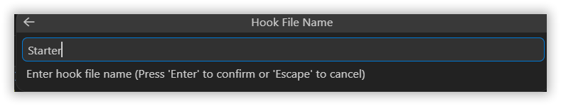 Hook naming input field in BoldCreate