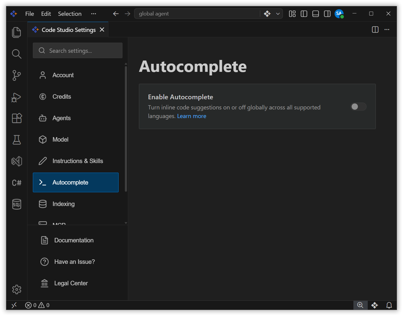 UserSettings