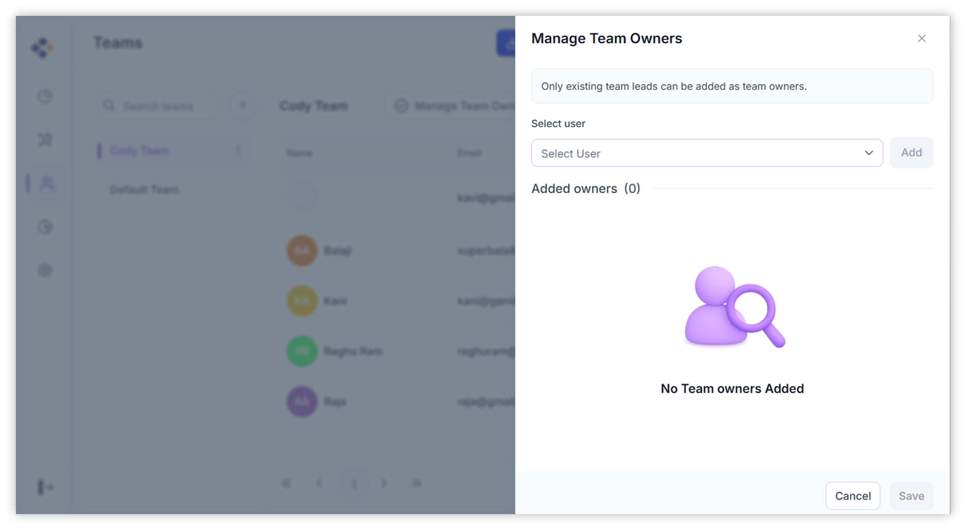 Add Team