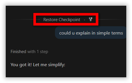 checkpoint