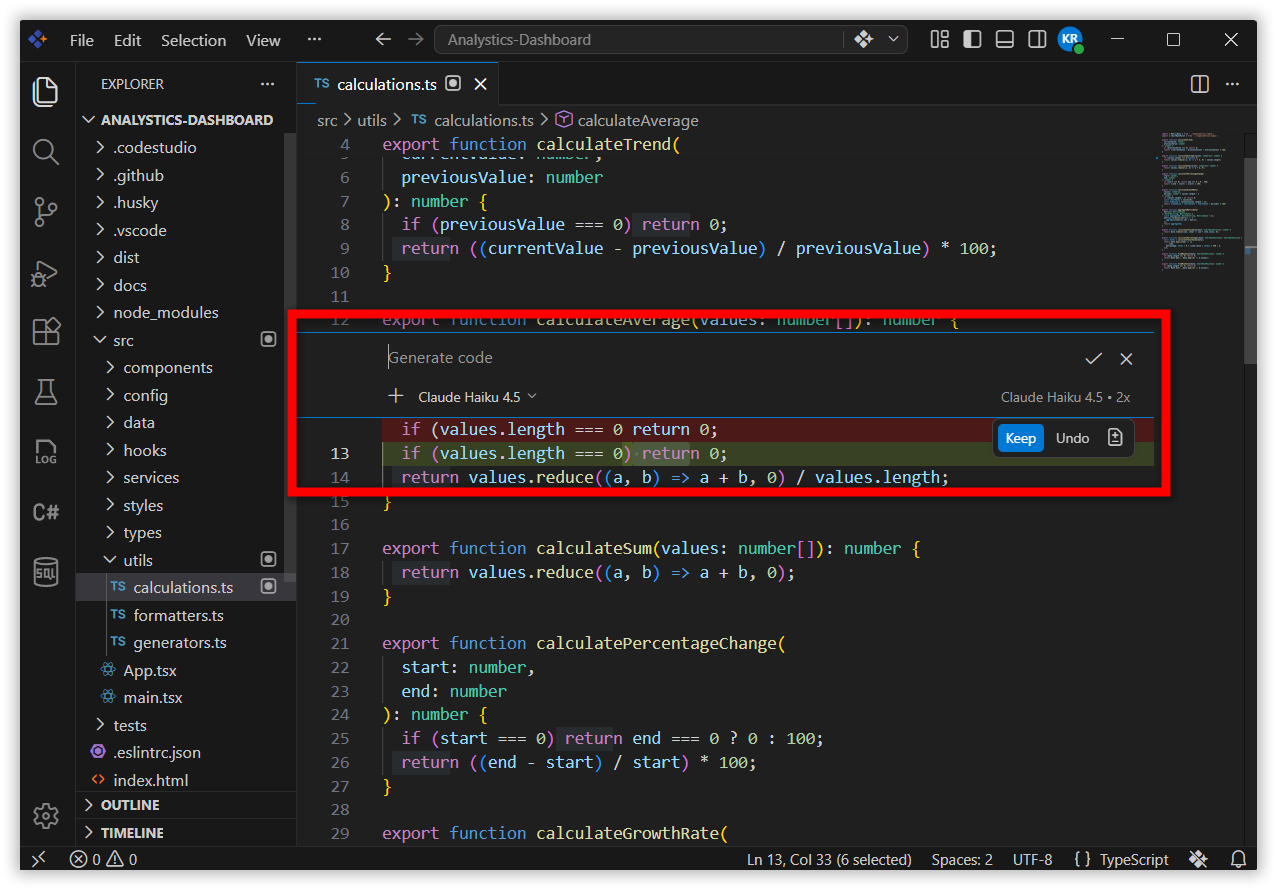 code fix