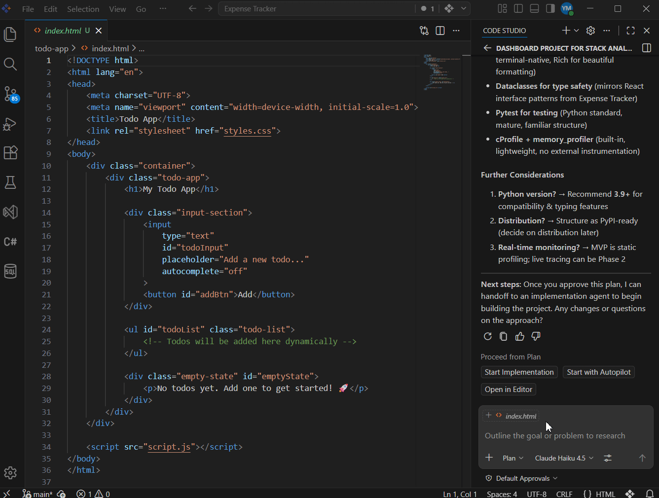 Open in Editor