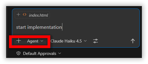 Start Implementation