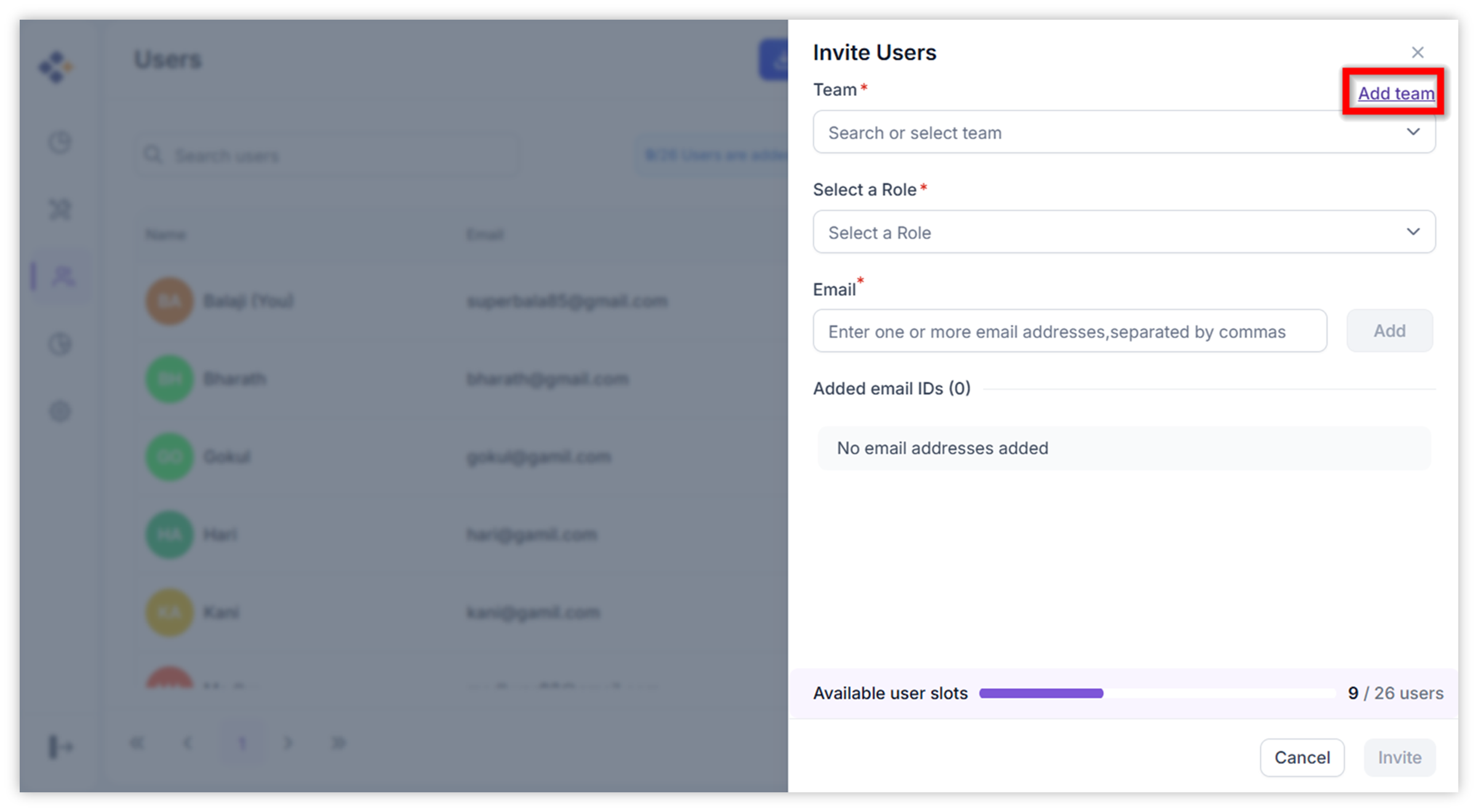 inviteuser