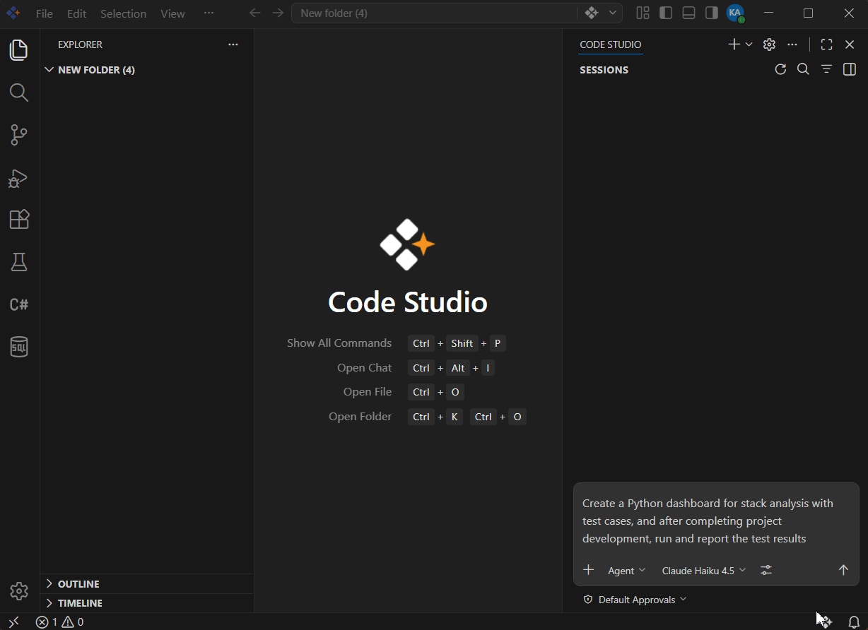 Agent execution and monitoring flow in Autopilot mode