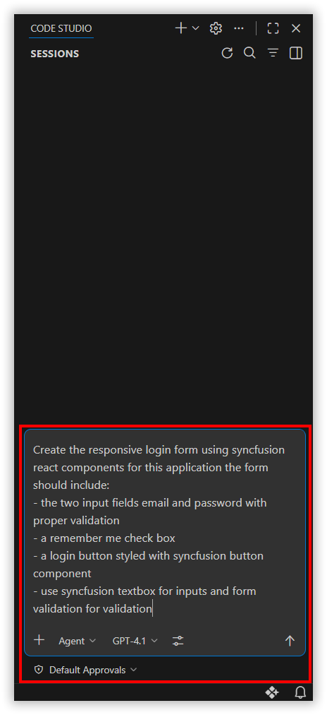 Agent processing request