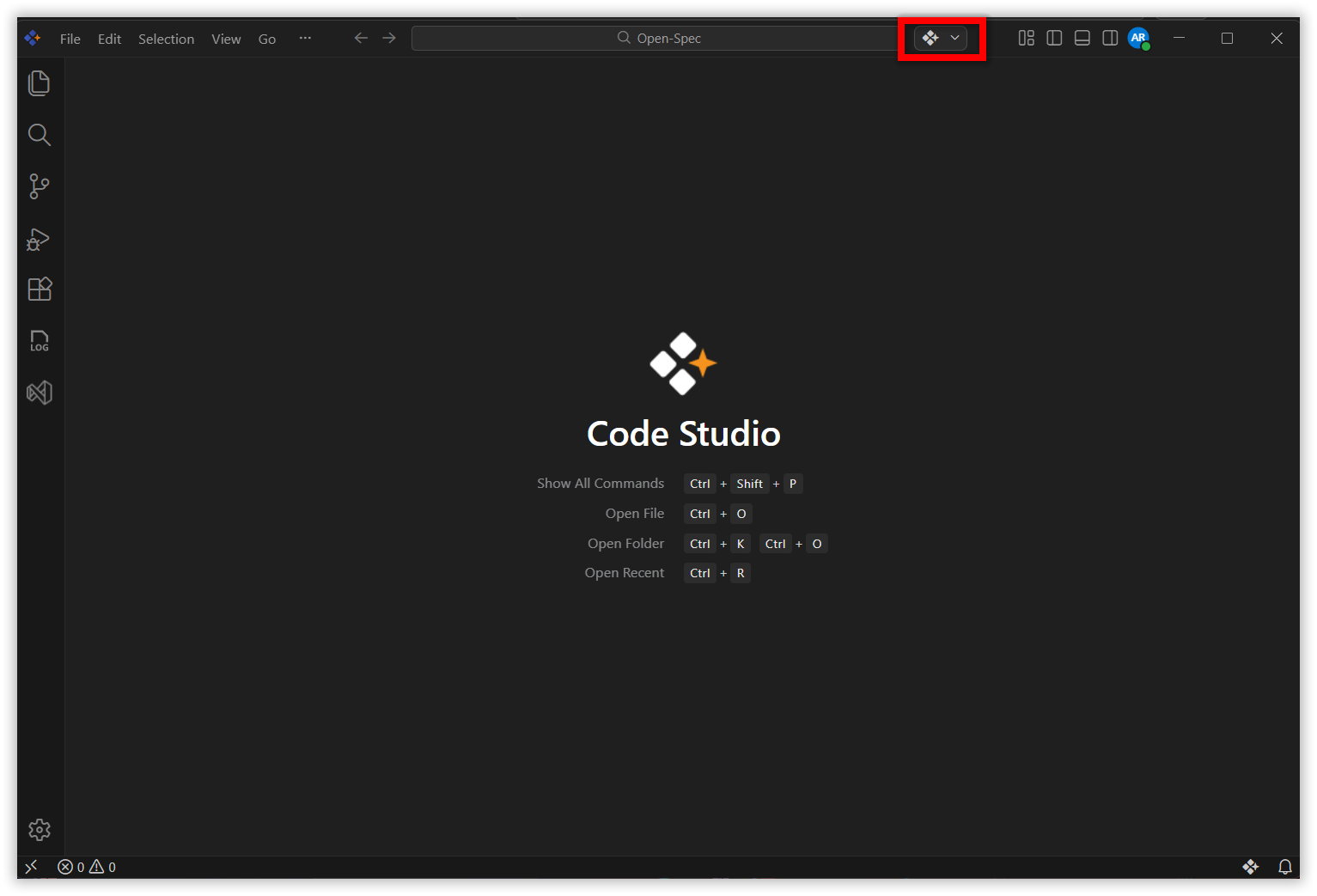 BoldCreate chat icon in the toolbar
